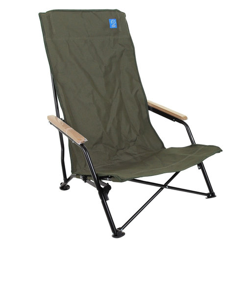 ホールアース（Whole Earth）アウトドアチェア 椅子 チェア キャンプ ローチェア H BACK BONFIRE CHAIR WE2PDC40 OLV