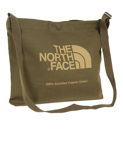 ノースフェイス（THE NORTH FACE）トートバッグ オーガニックコットンミュゼット NM82387 MM オリーブ