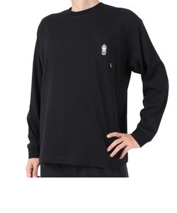 コールマン（Coleman）長袖Tシャツ ロンT ポケットロングスリーブTシャツ X5350A BLK ブラック