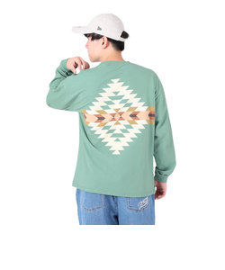 ペンドルトン（PENDLETON）長袖Tシャツ ロンT バックプリント ロングスリーブTシャツ 19807223 Mint