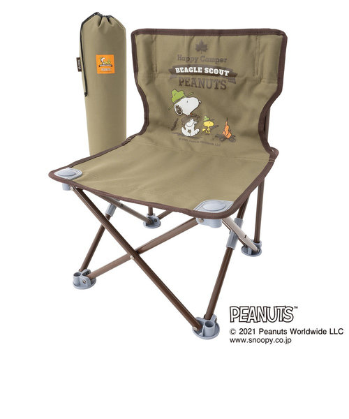 ロゴス（LOGOS）椅子 チェアキャンプ SNOOPY タイニーチェア 86001095