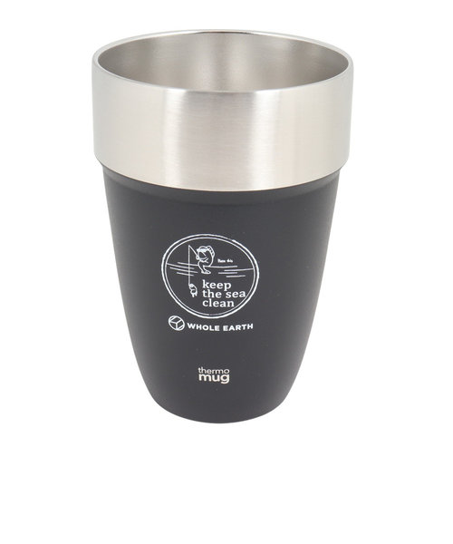 ホールアース（Whole Earth）カップ マグカップ 保温 保冷 スタッキングタンブラー WE2PDD01 BLK