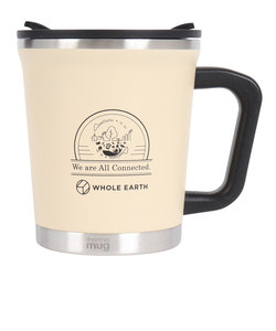 ホールアース（Whole Earth）カップ マグカップ 保温 保冷 フタ付き ダブルマグ WE2PDD02 IVR
