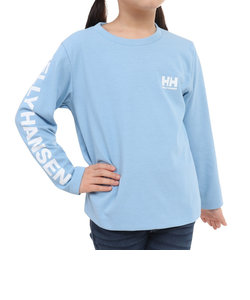 ヘリーハンセン（HELLY HANSEN）ジュニア レター長袖Tシャツ HJ32365 PB