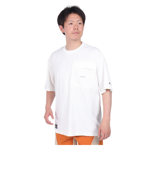 オークリー（OAKLEY）半袖Tシャツ カットソー フォージーエル スクラッチ 4.0 FOA406369-33W ホワイト
