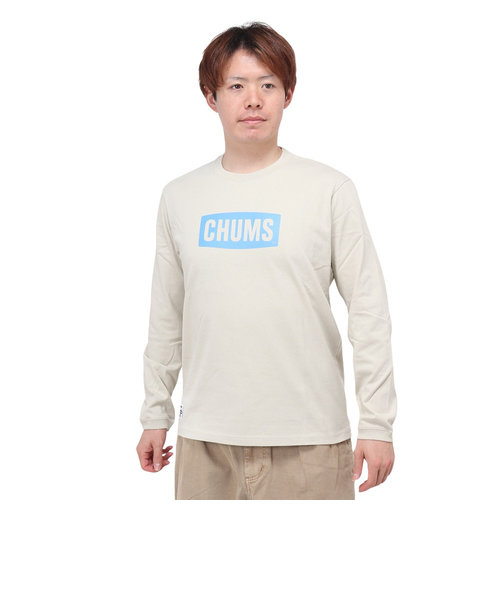チャムス（CHUMS）ロゴロングスリーブTシャツ CH01-2273-G075