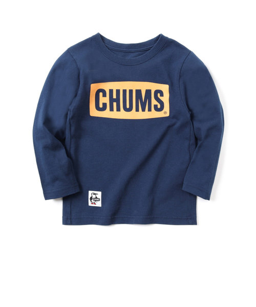 チャムス（CHUMS）ジュニア ロゴロングスリーブTシャツ CH21-1304-N104