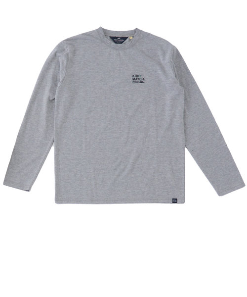 クリフメイヤー（KRIFF MAYER）バックプリント 長袖Tシャツ 2464902 13 A/GRAY