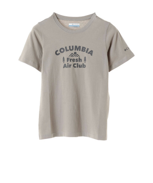 コロンビア（Columbia）ジュニア 半袖Tシャツ カットソー バレークリークショートスリーブ グラフィックTシャツ AB7178 027 グレー