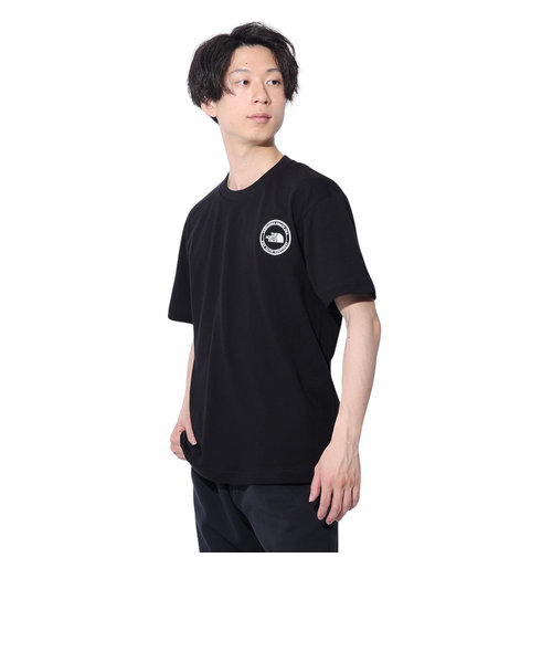 ノースフェイス（THE NORTH FACE）Tシャツ 半袖 SIMPLE LOGO シンプルロゴ NT32442X 黒 ブラック