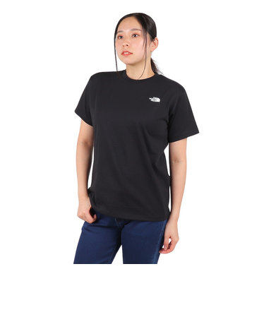 ノースフェイス（THE NORTH FACE）Tシャツ 半袖 BACK SQ LOGO スクエアロゴ NTW32447 黒 ブラック |  Victoria L-Breath u0026mall店（ヴィクトリアエルブレス）の通販 - u0026mall