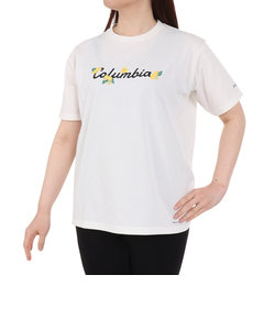 コロンビア（Columbia）半袖Tシャツ カットー チャールズドライブショートスリーブTシャツ PL0224 125 ホワイト