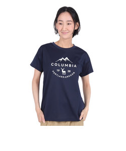 コロンビア（Columbia）半袖Tシャツ カットソー チェンブリン コーブ ショート スリーブ Tシャツ PL0228 464 ネイビー