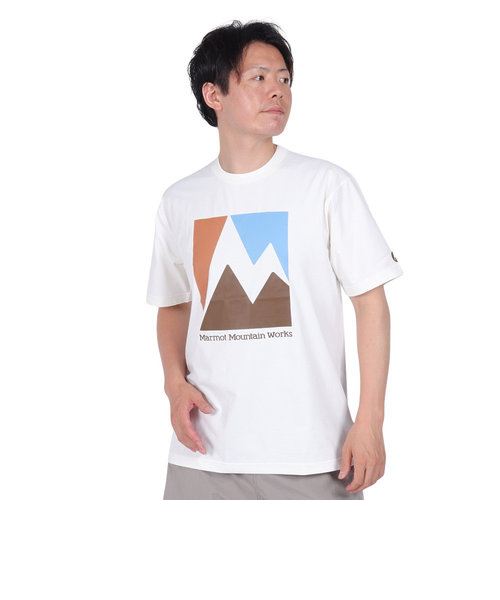 マーモット（Marmot）半袖Tシャツ Crack-T TSSMC406-WWB