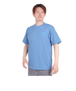 ノースフェイス（THE NORTH FACE）Tシャツ 半袖 ショートスリーブバンダナスクエアロゴTシャツ 速乾 NT32446 IS