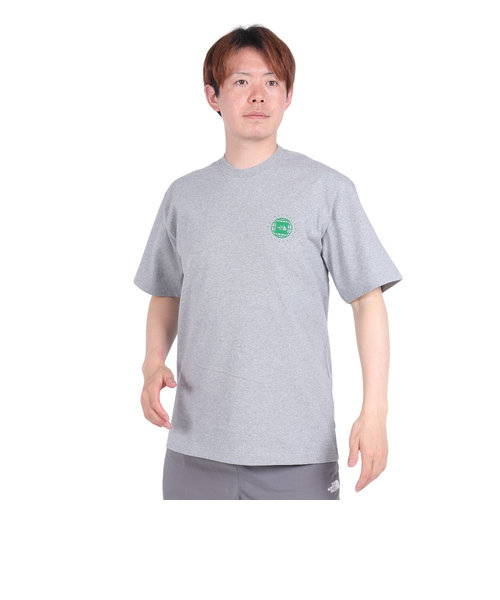 ノースフェイス（THE NORTH FACE）Tシャツ 半袖 ショートスリーブジオスクエアロゴTシャツ 綿 100% NT32451 Z