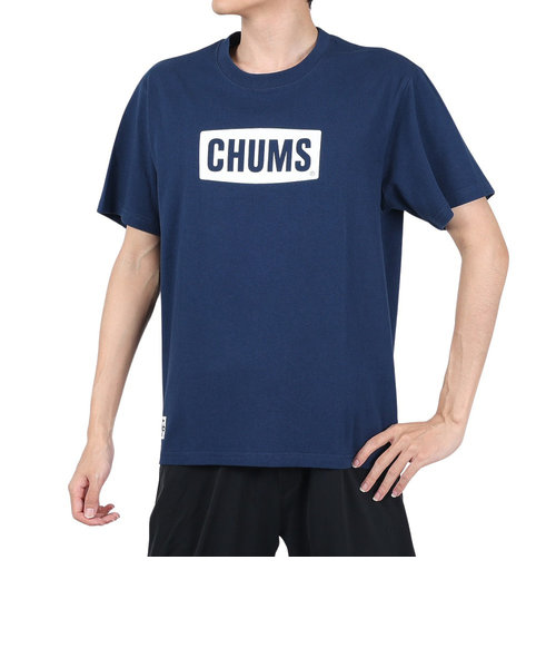 チャムス（CHUMS）高耐久 ヘビーコットン使用 ロゴTシャツ CH01-2277-N034