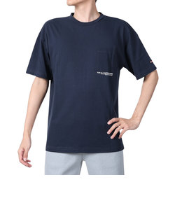 ボンファイア（Bonfire）WATERFALL 半袖Tシャツ 50BNF4SCD2309 NVY