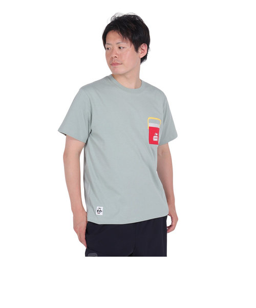 チャムス（CHUMS）キャンパークーラーポケットTシャツ CH01-2360-M076