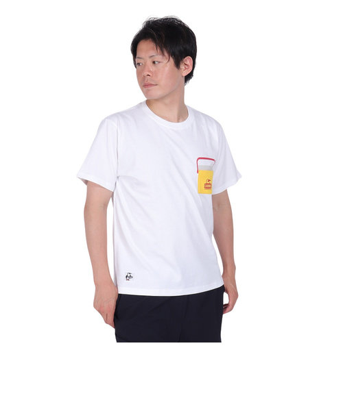 チャムス（CHUMS）キャンパークーラーポケットTシャツ CH01-2360-W001
