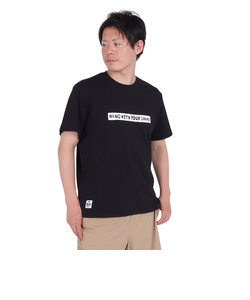 チャムス（CHUMS）ウッドブロックプリントTシャツ CH01-2369-K001