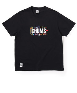 チャムス（CHUMS）ワット トウドゥ イン キャンピングTシャツ CH11-2361-K001
