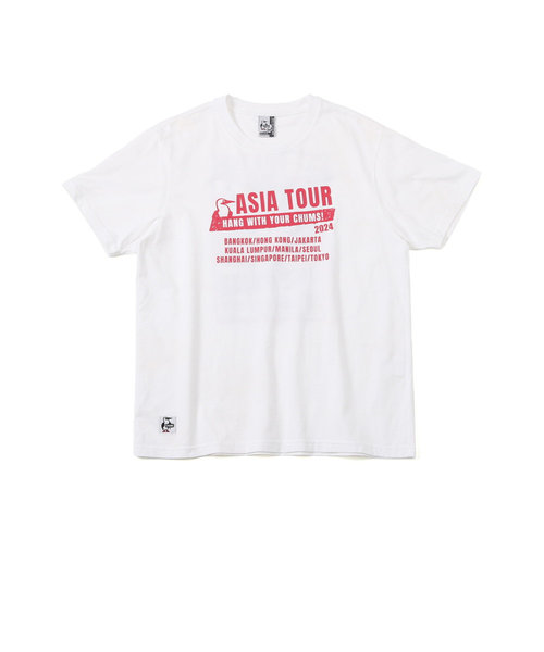 チャムス（CHUMS）アジアツアーTシャツ CH11-2365-W001