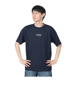 ボンファイア（Bonfire）BACK MOUNTAIN 半袖Tシャツ 50BNF4SCD2308 NVY