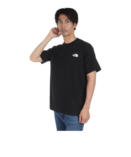 ノースフェイス（THE NORTH FACE）半袖Tシャツ エントランス パーミッション Tシャツ NT32439 K