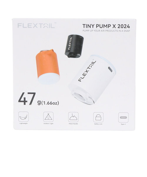 フレックステール（FLEXTAIL）エアーポンプ 電動 空気入れ タイニーポンプ Tiny Pump X OR
