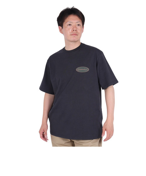 オーバル Tシャツ G4SU-T077-VGBLK