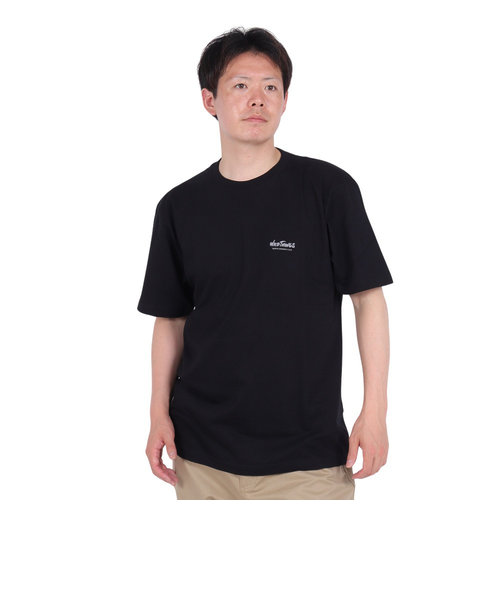 ワイルドシングス（WILD THINGS）バースプレイス 半袖Tシャツ WT24063K-BLACK