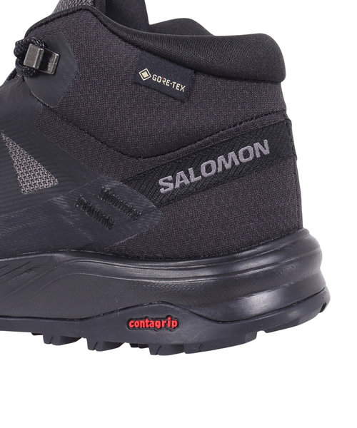 サロモン（SALOMON）ゴアテックス トレッキングシューズ 登山靴 アウトライズ ミッド OUTRISE MID GORE-TEX W  L47160500 | Victoria L-Breath &mall店（ヴィクトリアエルブレス）の通販 - &mall