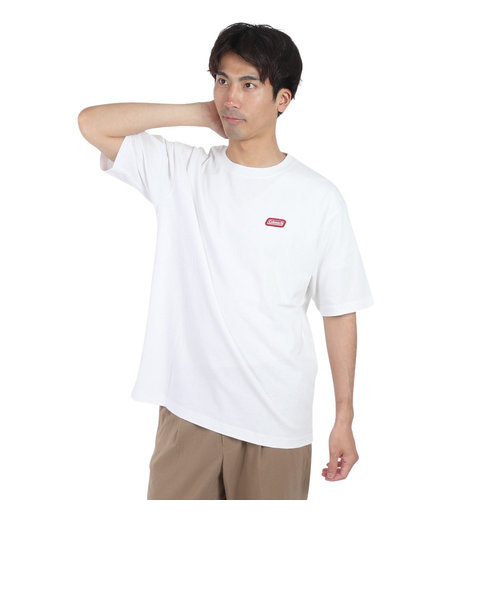 コールマン（Coleman）バックレタリング 半袖 Tシャツ X5439A WHT