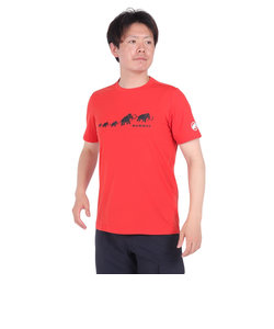 マムート（MAMMUT）半袖Tシャツ QD ロゴプリント Tシャツ アジアンフィット 1017-02012-3779