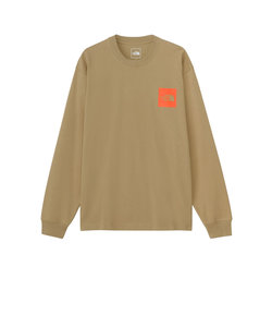 ザ・ノース・フェイス（THE NORTH FACE）長袖Tシャツ ロンT ロングスリーブ スクエアロゴ Tシャツ NT82334 KT