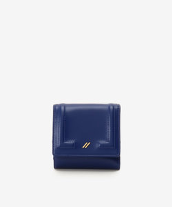 シンプルパンチングロゴBOX折財布