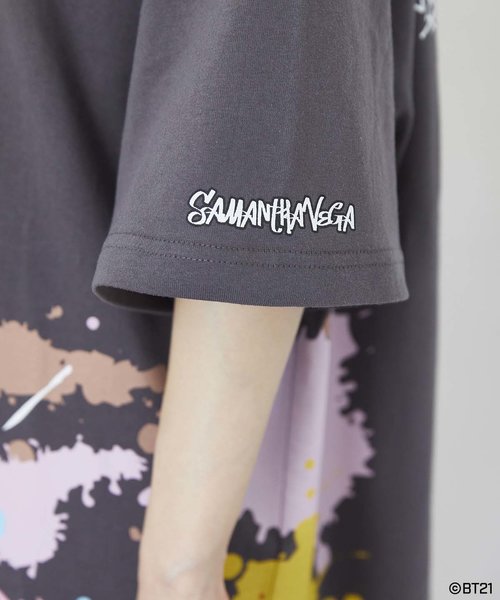 BT21 Tシャツ（ブラック） | SAMANTHAVEGA（サマンサベガ）の通販 - &mall