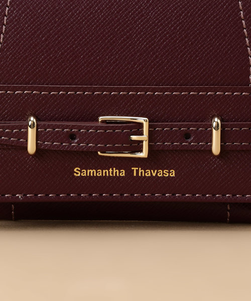 ベルトデザイン 三つ折り財布 | Samantha Thavasa（サマンサタバサ）の