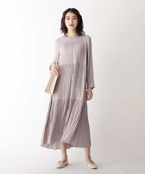 ヴィンテージサテンワンピース Opaque Clip オペーク ドット クリップ の通販 Mall