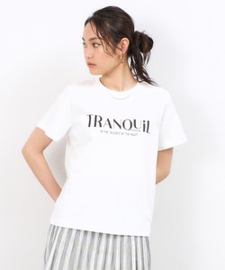 ロゴプリントTシャツ【洗濯機洗い可】