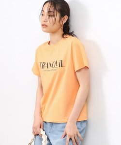 ロゴプリントTシャツ【洗濯機洗い可】