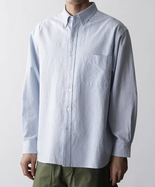 【ビッグシルエット】オックスフォードボタンダウンシャツ