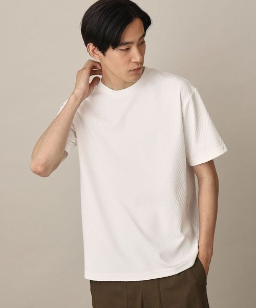 リンクスジャガード半袖Tシャツ | THE SHOP TK（ザショップティーケー 