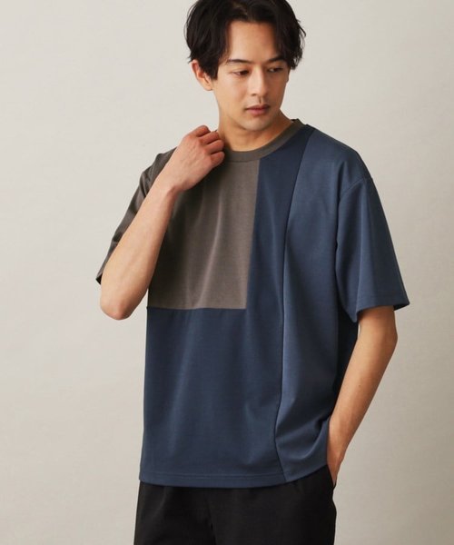 ポンチパネル半袖Tシャツ