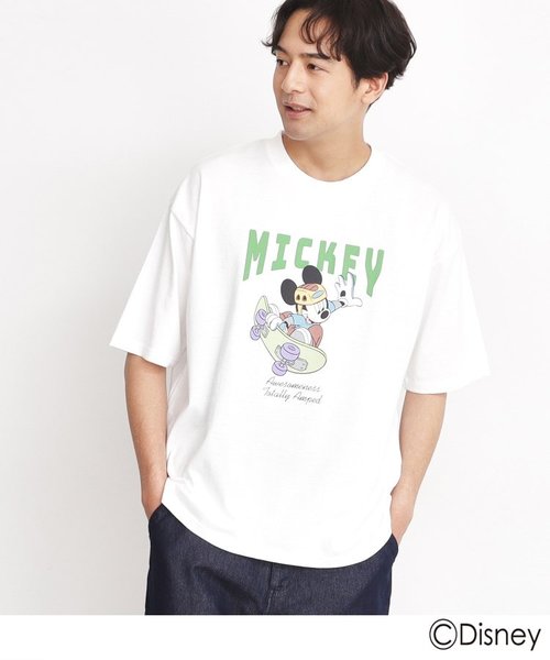 【DISNEY/親子リンク】ミッキーマウス　ディズニー半袖Ｔシャツ