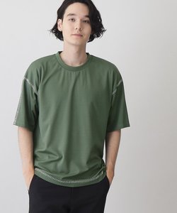 冷感ポンチステッチTシャツ 接触冷感／リラックスシルエット