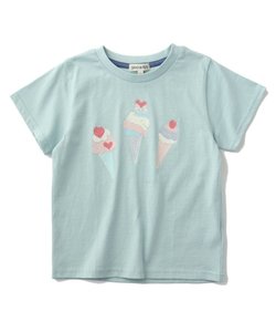 【110-140cm】GIRLアソートプリントTシャツ