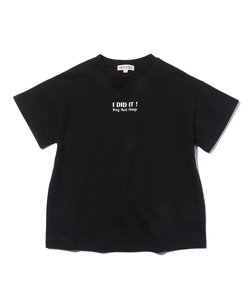 【110-140cm/吸水速乾】CVCバックプリントTシャツ