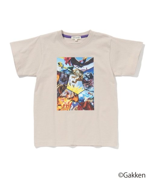 【最強王図鑑×SHOO・LA・RUE】8分割プリントTシャツ